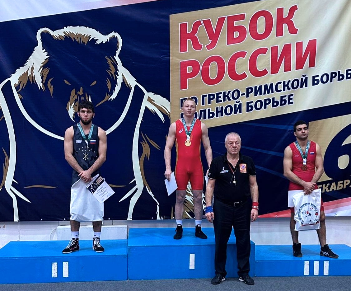 Асланбек Кишев - серебряный призер всероссийских соревнований по греко-римской борьбе