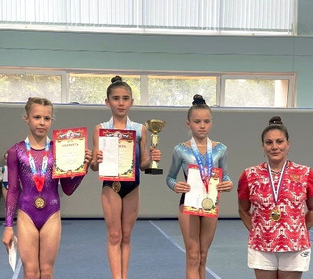 Всероссийские награды спортивных гимнасток КБР в Сочи