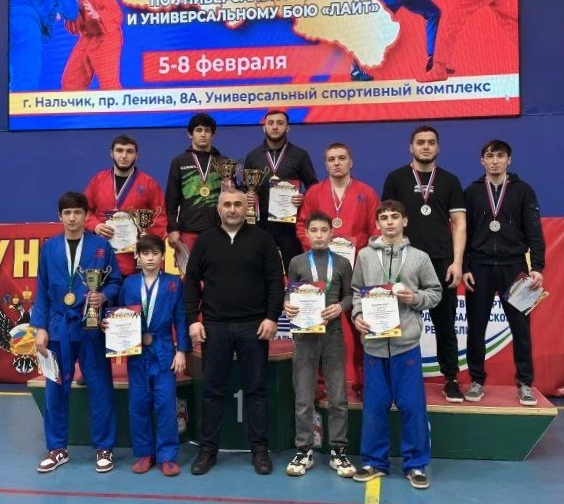 В Нальчике прошли чемпионат и первенство СКФО по универсальному бою и универсальному бою-лайт