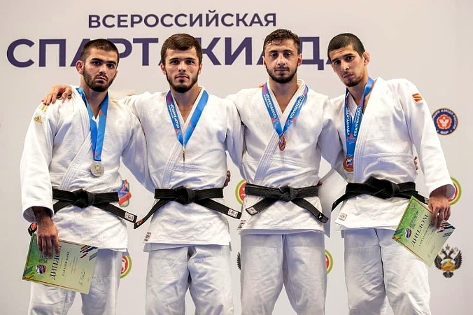 У дзюдоистов КБР в первый соревновательный день две медали Всероссийской спартакиады сильнейших