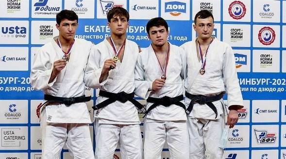 Дзюдоисты КБР завоевали три медали, на проходящем в Екатеринбурге первенстве России 
