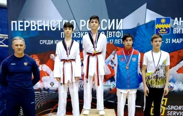 Тхэквондисты КБР отлично выступают в Витязево