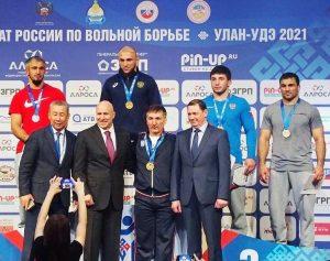 Три медали завоевали спортсмены КБР на чемпионате России по вольной борьбе в Улан-Удэ