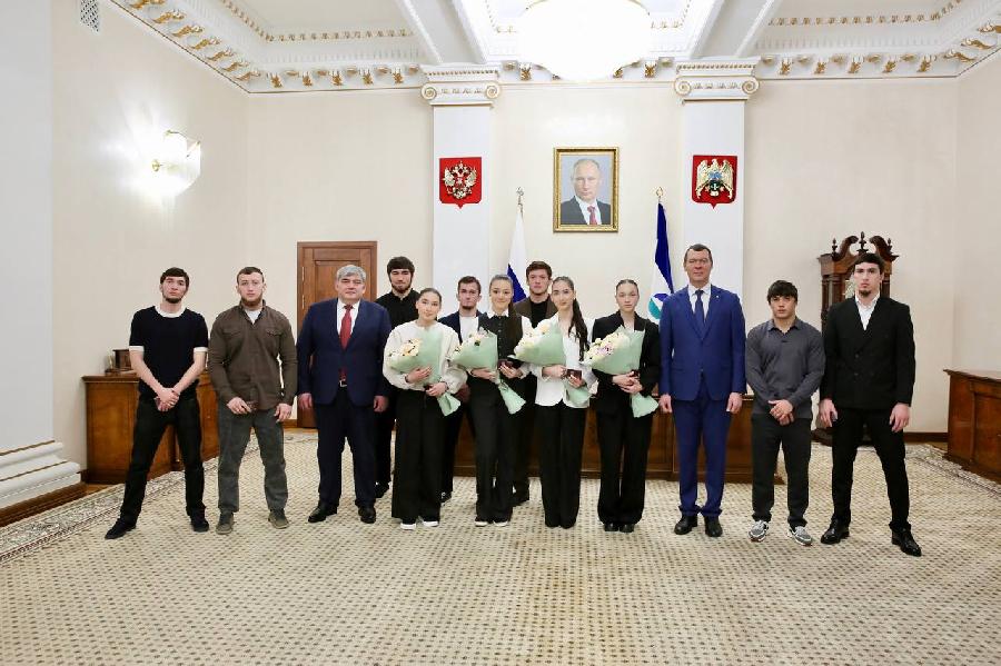 Казбек Коков и Михаил Дегтярев обсудили вопросы развития физкультуры и спорта в Кабардино-Балкарии