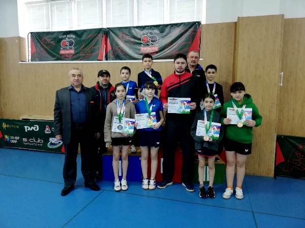 В столице КБР прошло первенство СКФО по настольному теннису