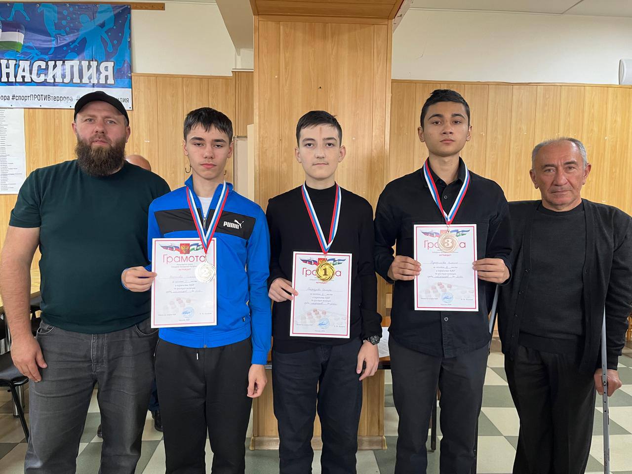 В Нальчике прошло детское первенство КБР по русским шашкам