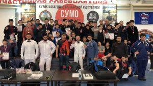 В Нальчике прошёл Кубок КБР по сумо среди юношей памяти Джамбулата Хатохова.