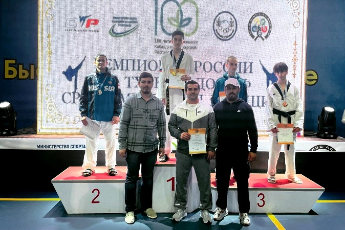 Идар Багов одержал победу на чемпионате России по тэквондо