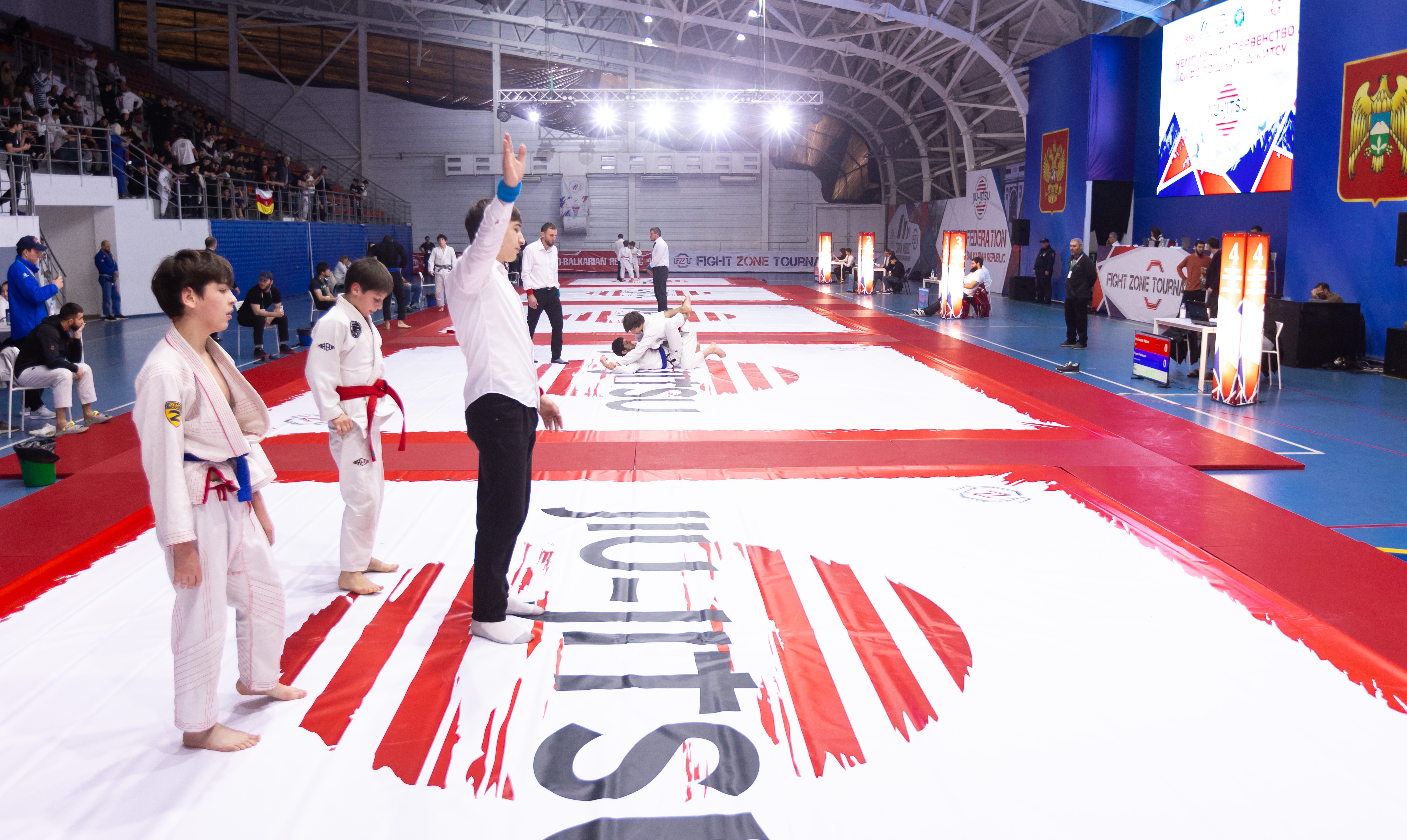 Спортсмены КБР успешно выступили на чемпионате и первенстве СКФО по джиу-джитсу