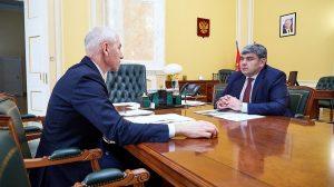 Казбек Коков встретился с министром спорта РФ Олегом Матыциным