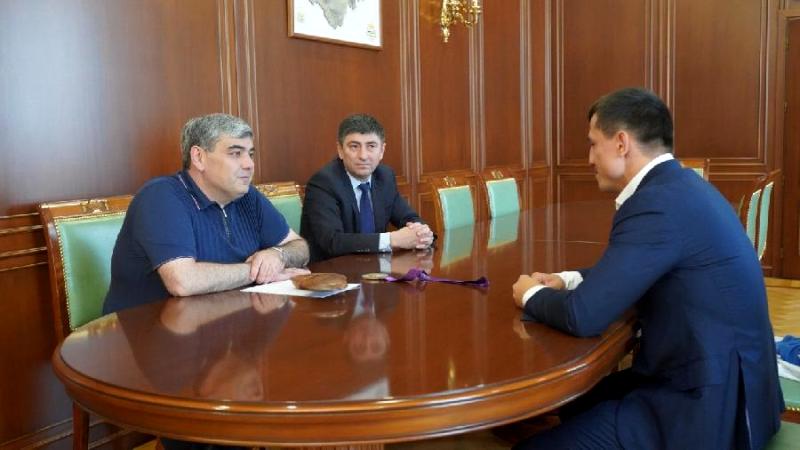Казбек Коков обсудил с Романом Власовым перспективы развития спорта