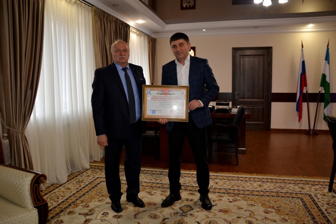 Противопожарно-спасательная служба по КБР отметила Почетными Грамотами свое сотрудничество с Минспортом Республики